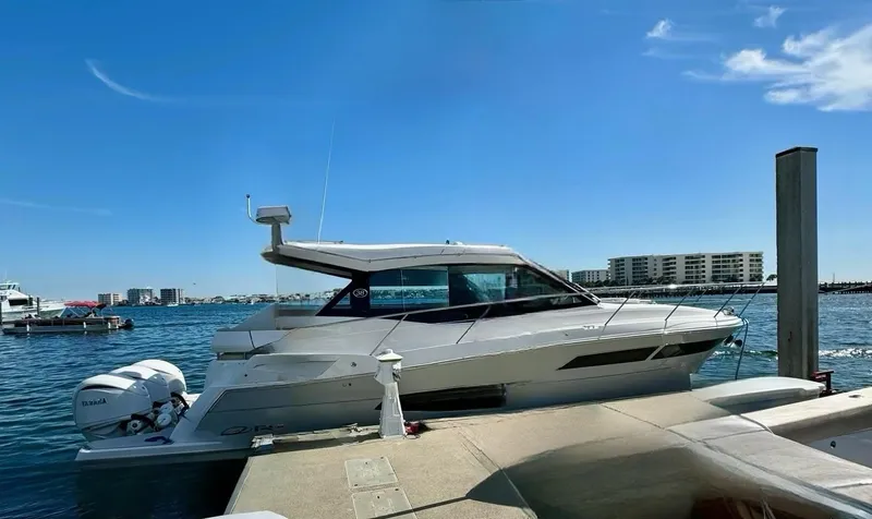 D'bauchery Yacht Photos Pics 2022 Regal 38XO-STBD Profile