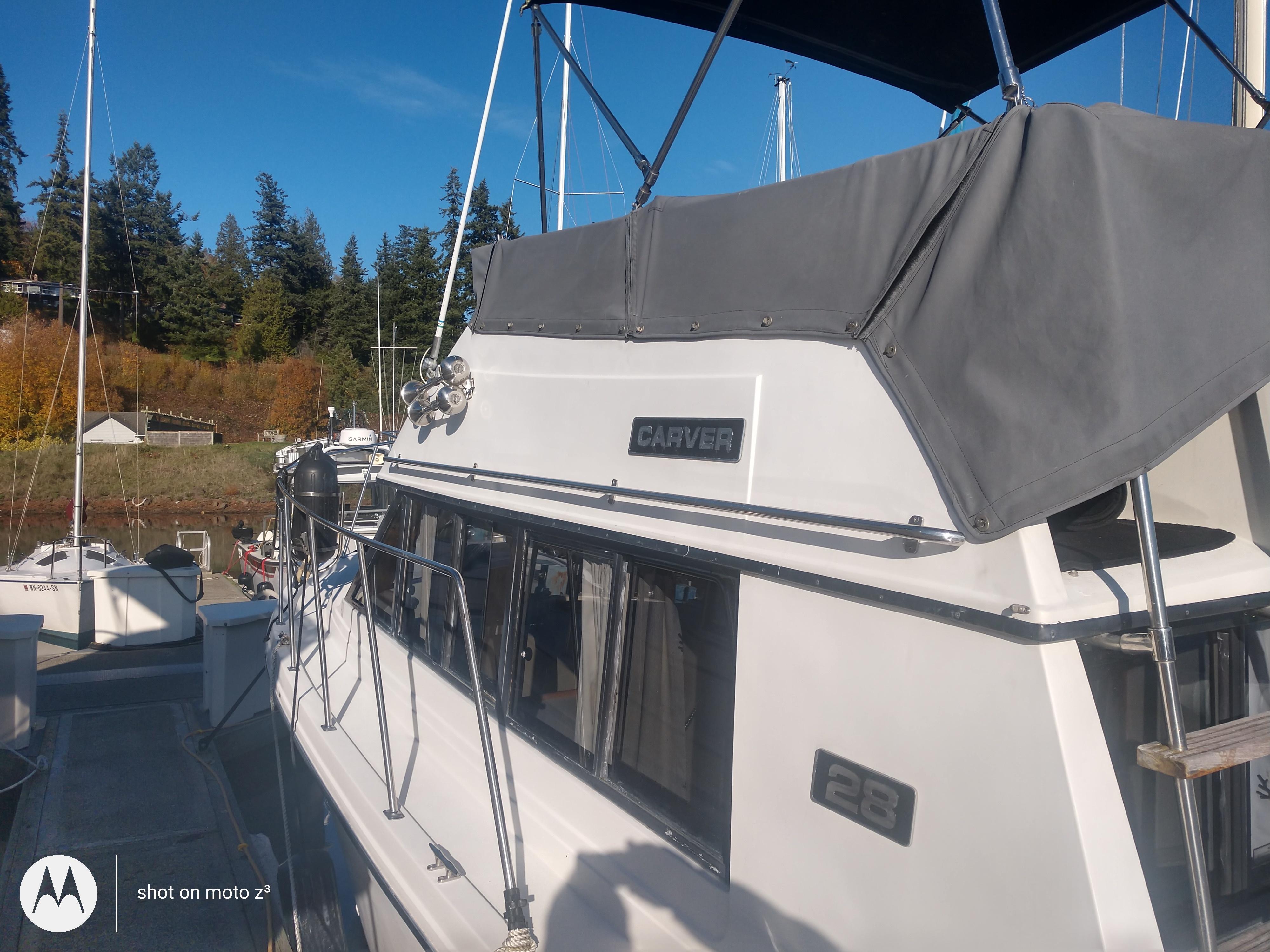 1989 Carver Voyager Flybridge for sale YachtWorld