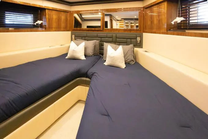 Lady Caroline Yacht Photos Pics Forward Cabin, Lower Deck
