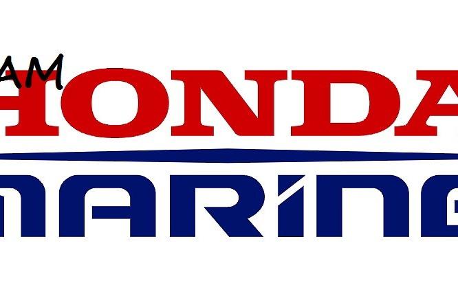 Honda Marine logo with bold red and blue text, related to C-Hawk 29 Center Console 2025.