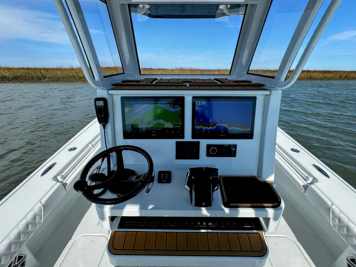 Whit's End Yacht Photos Pics 26 Costa Custom Whit's End-Helm