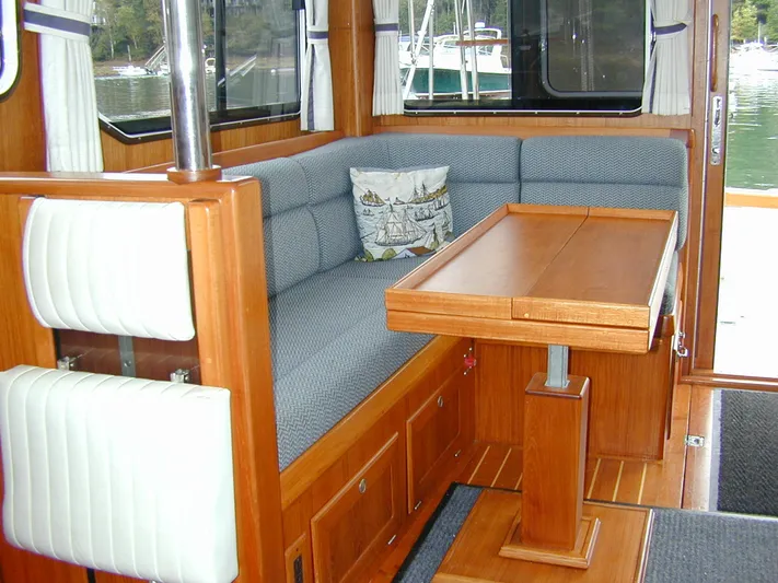Coaster Yacht Photos Pics Fold-Down Helm Seat