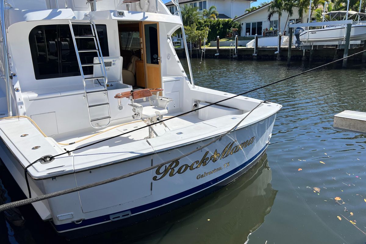 2001 Hatteras 55 