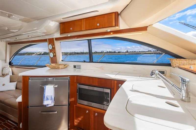 Adventurus Yacht Photos Pics Galley