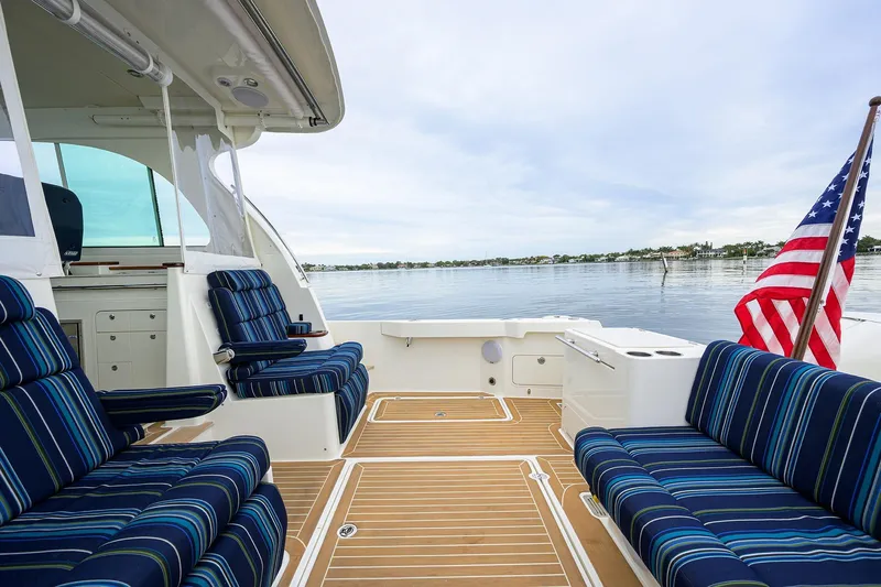 Renie Vee Yacht Photos Pics Hinckley 40X Renie Vie- Cockpit