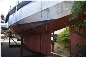 2004 Custom Segelboot, Knickspanter, Stahl