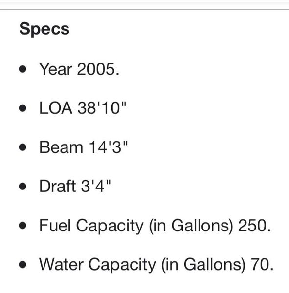 2005 Mainship 34 Trawler