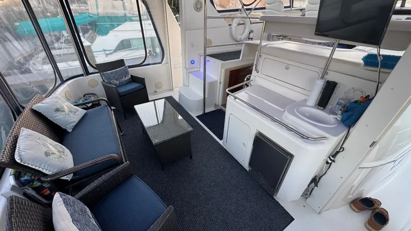 Tiny Dancer Yacht Photos Pics Aft Sun Deck Looking Port