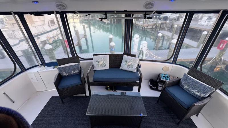 Tiny Dancer Yacht Photos Pics Aft Sun Deck Looking Aft