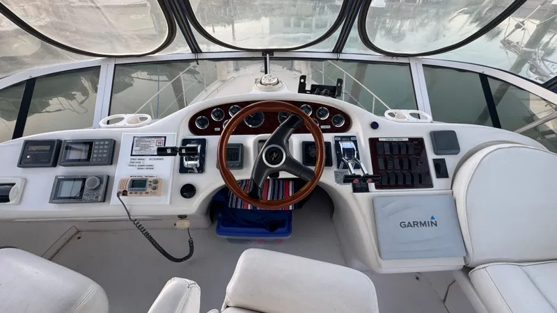 Tiny Dancer Yacht Photos Pics Helm Station