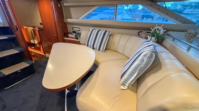 Tiny Dancer Yacht Photos Pics Raised Dinette