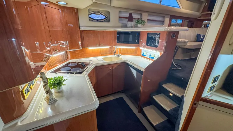 Tiny Dancer Yacht Photos Pics Galley Looking Starboard