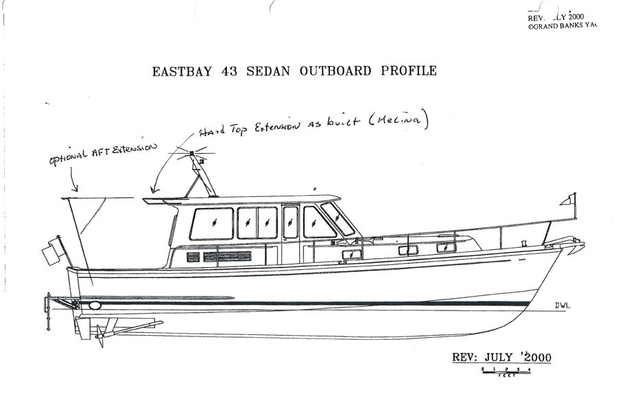 2005 Grand Banks Eastbay 43 SD