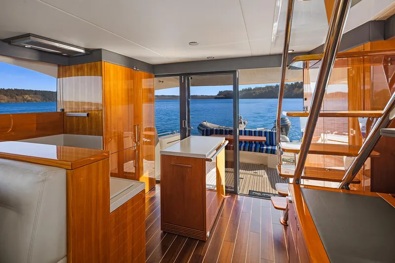 Blue Sky *name Reserved Yacht Photos Pics Galley