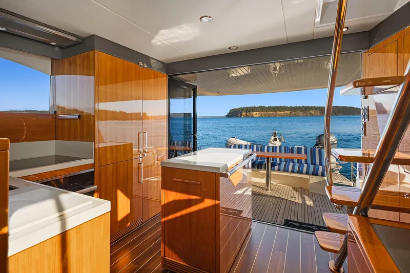 Blue Sky *name Reserved Yacht Photos Pics Galley