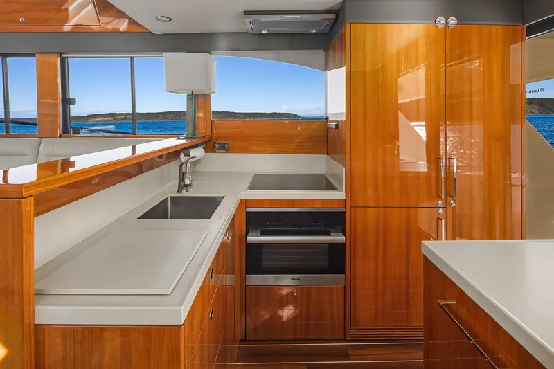 Blue Sky *name Reserved Yacht Photos Pics Galley