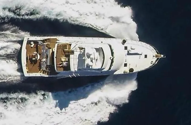 Reel Life Yacht Photos Pics Overhead View