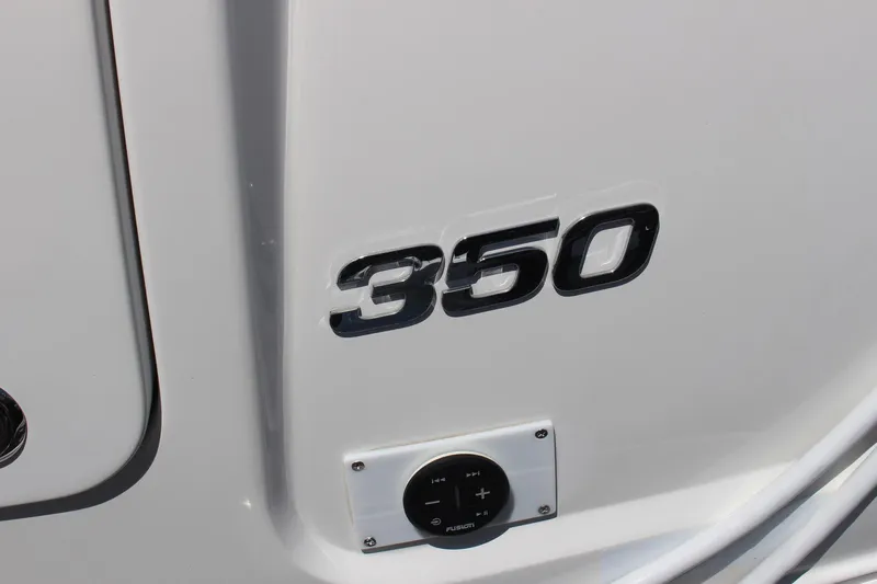 Happy Ours Yacht Photos Pics 2008 Chaparral 350 Signature Extended Plane boat detail with model number.