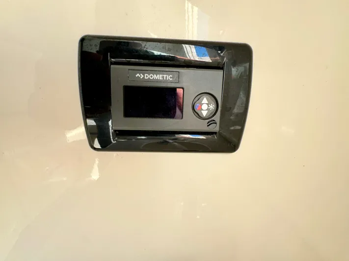  Yacht Photos Pics Dometic control panel on 2020 Cobia 350 Center Console boat.