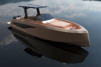 2023 Custom Macan Boats 32 LOUNGE FB T-Top