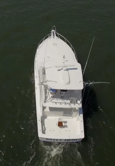 Fine For Now Yacht Photos Pics Viking 48 FINE FOR NOW - Aerial Profile