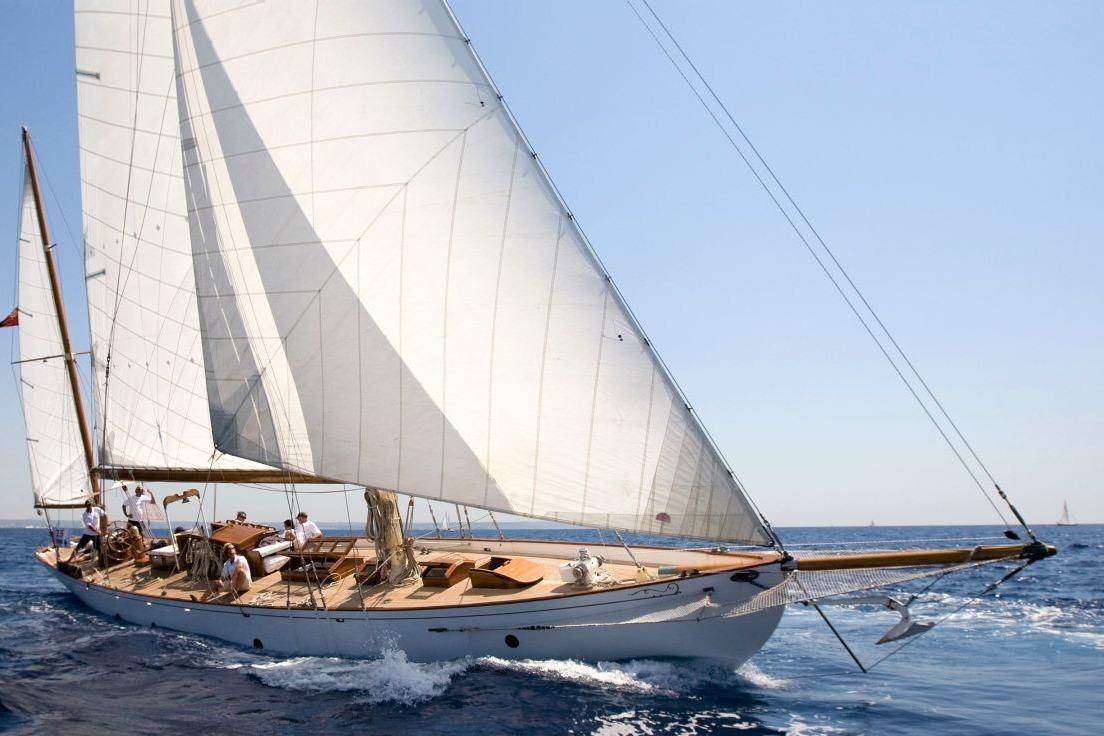 Vintage FRED SHEPHERD 70 FT BERMUDAN YAWL