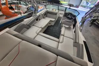 2019 MasterCraft NXT22 boat interior with spacious seating and modern design.