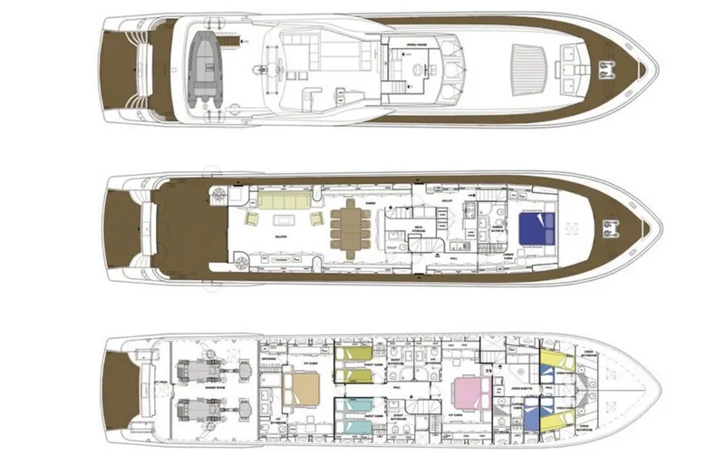  Yacht Photos Pics LAYOUT Falcon 102