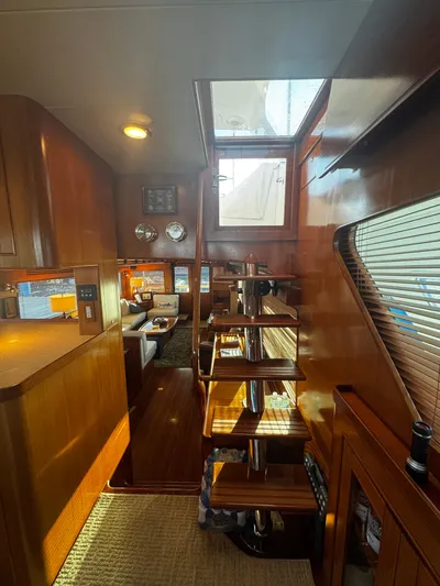 Damn Nancy Yacht Photos Pics Flybridge Access