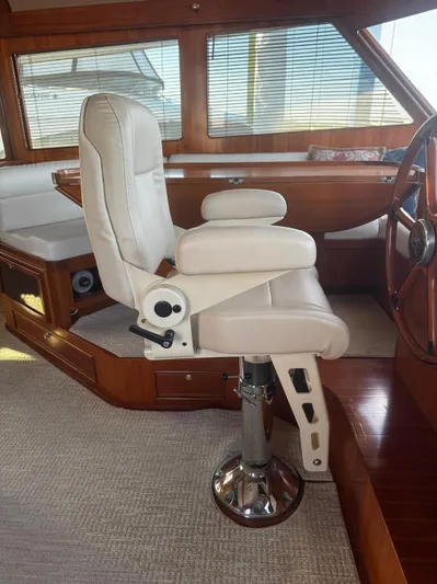 Damn Nancy Yacht Photos Pics WH Helm Seat
