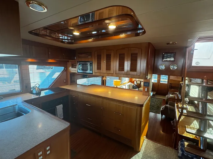 Damn Nancy Yacht Photos Pics Galley Looking Aft