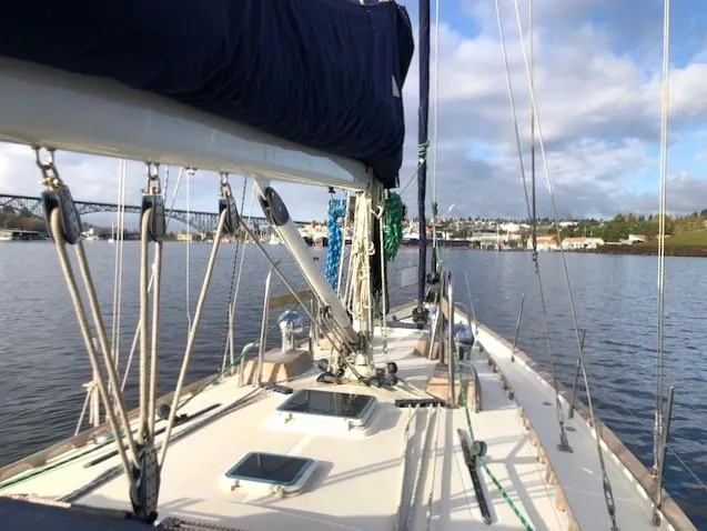 Scarlet B Yacht Photos Pics Topdeck fwd view