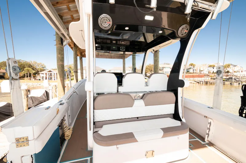 Yolo 2 Yacht Photos Pics 2015 Edgewater 368 CC- YOLO 2- Cockpit