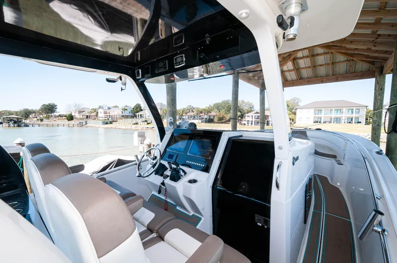 Yolo 2 Yacht Photos Pics 2015 Edgewater 368 CC- YOLO 2- Helm