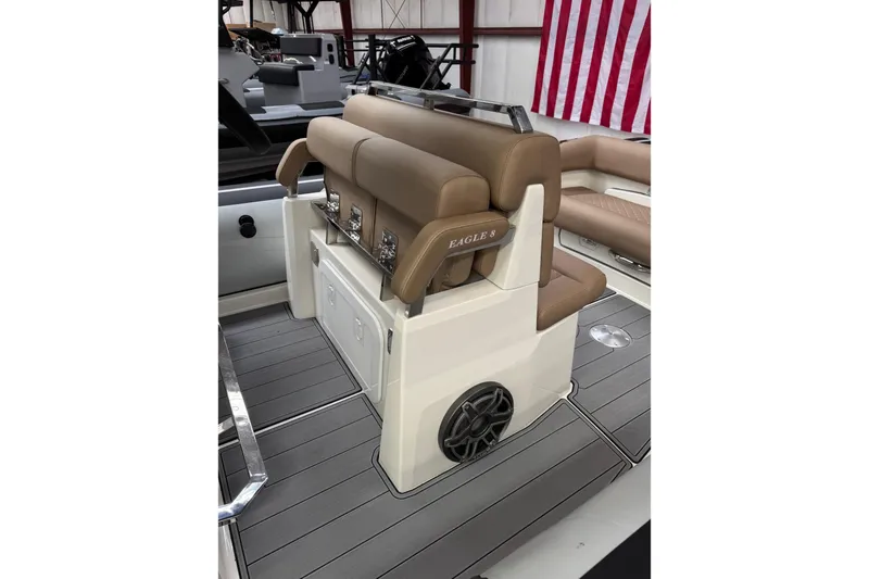  Yacht Photos Pics Brig Eagle 8 Helm Seat/Bolster