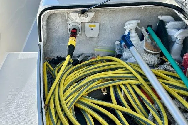 South Paws Yacht Photos Pics Outer Reef 62 SOUTH PAWS - Exterior Bow Storage