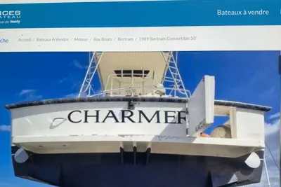 1989 Bertram Convertible 50’