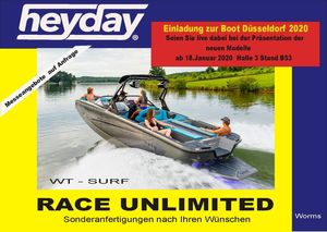 2021 Heyday WT-Surf Wasserskiboot- Warkeboardboot - Warkesurfboot