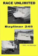 2021 Bayliner 245 Badeplattformverlängerung Sonderanfertigung