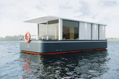 2026 Houseboat MOAT Floating Hotel Room