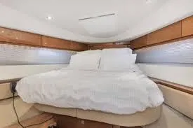  Yacht Photos Pics Luxurious cabin interior of 2013 Sea Ray 410 Sundancer yacht.