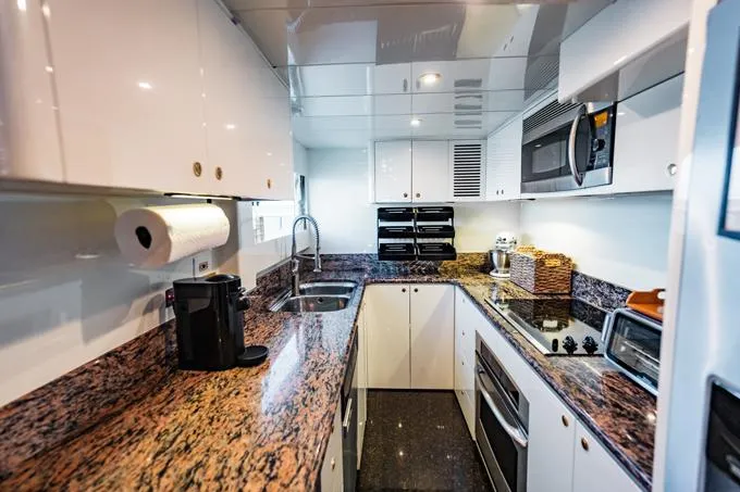 Southern Belle Yacht Photos Pics Galley