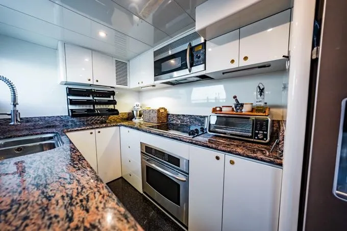 Southern Belle Yacht Photos Pics Galley