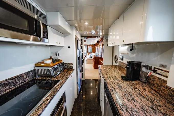 Southern Belle Yacht Photos Pics Galley