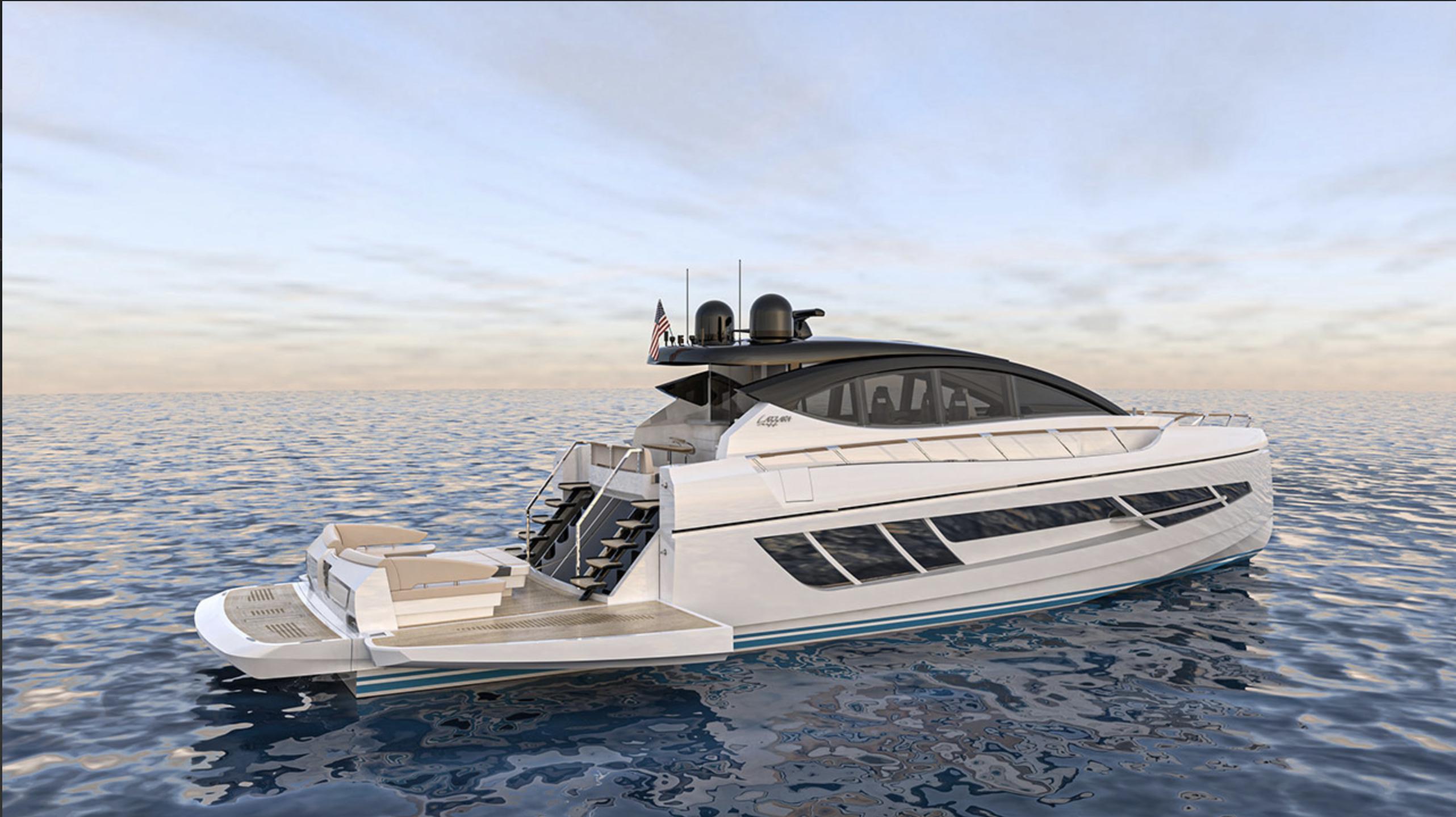 lazzara 67 express yacht price