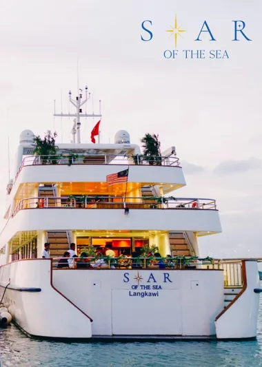  Yacht Photos Pics Luxurious 2012 Superyacht 128, "Star of the Sea," docked in Langkawi.