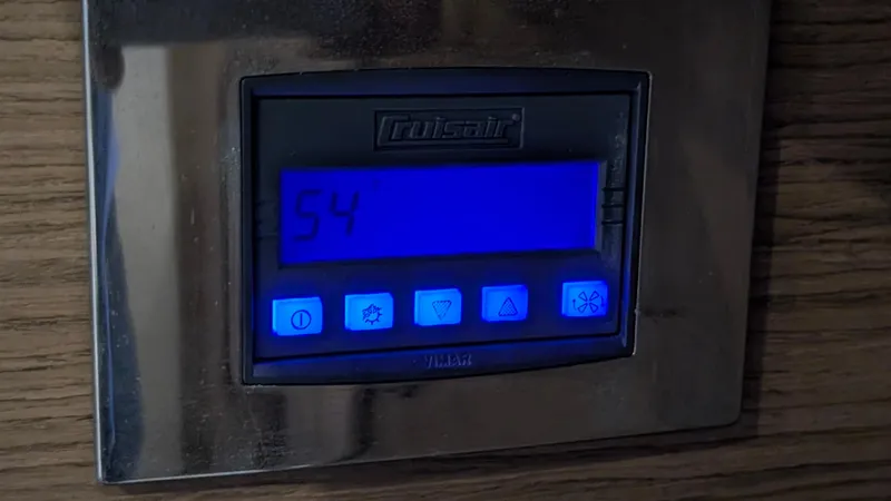 Best Life Yacht Photos Pics Digital control panel on 2019 Beneteau GT 46 yacht.