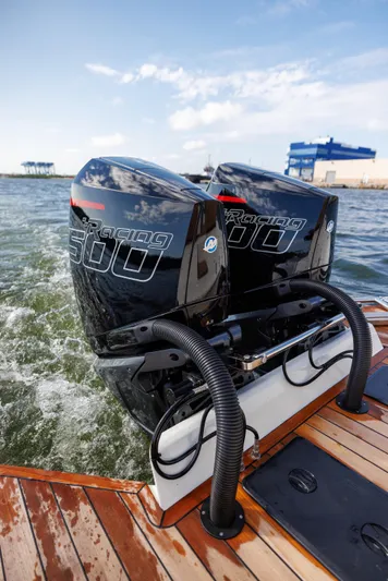 Stock Inventory Yacht Photos Pics 2024 Nuova Jolly Prince 38 with dual 500 horsepower engines on water.