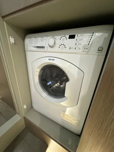 Just You Yacht Photos Pics Washing machine in 2023 Absolute 52 Navetta yacht interior.