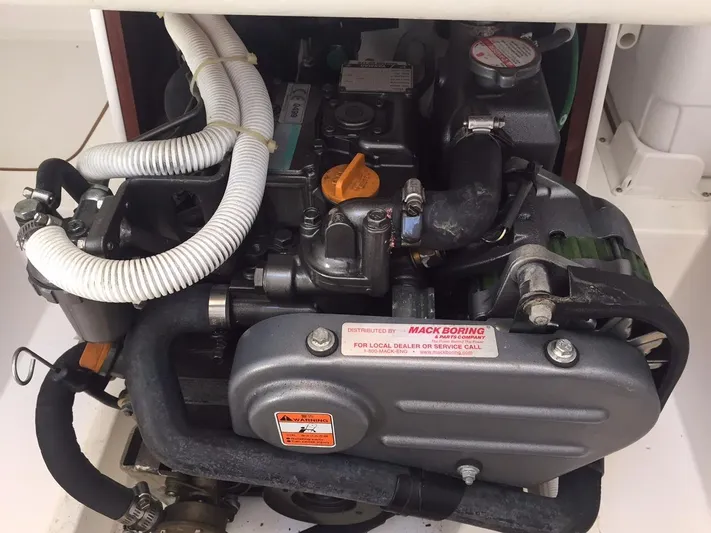 Seabird Yacht Photos Pics 2 Cylinder Yanmar 14 HP Saildrive